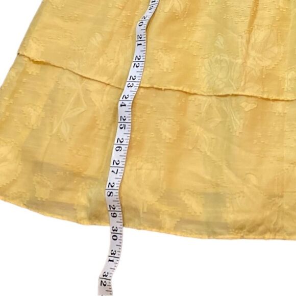 Wild Fable Gold Fit And Flare Tiered Dress, Size M, NWT - Picture 9 of 11